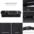 Backseat Trunk Organizer for SUV & Car - Hanging Organizer Foldable Cargo Storage Bag with 4 Pockets Adjustable Strap Durable