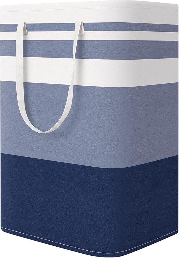 StorageRight Laundry Basket Hamper Large Collapsible Laundry Hamper with Easy Carry Handles，Freestanding Clothes Hampers for 