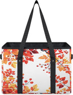 Reusable Grocery Bag, Foldable Large Shopping Tote Bag for Groceries Kitchen Picnic Car Trunk