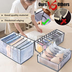 TIGARI Wardrobe Clothes Underwear Organizer Bra Organiser, Baby Clothes Organizer, Underwear Drawer Organizer for Bedroom Dor