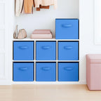 ShellKingdom Storage Bins, Foldable Fabric Storage Cubes And Cloth Storage Organizer Drawer For Closet And Toys, 2 Pack (Roya
