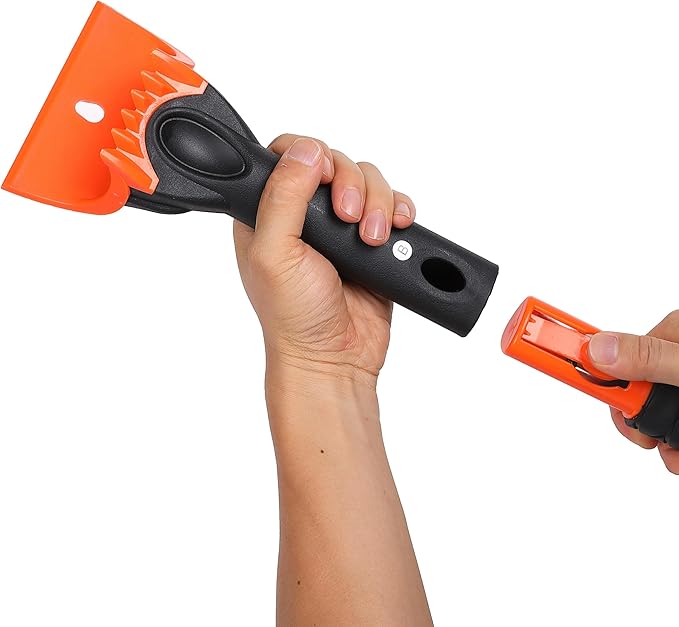 ‎Snow MOOver 39" Extendable Snow Brush with Squeegee & Ice Scraper | Foam Grip | Auto Snow Brush | Auto Ice Scraper | Car Truck SUV