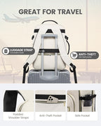 LOVEVOOK Travel Backpack for Women & Men 40L,Airline Approved Carry On Backpack Travel Essentials,TSA Carry on Luggage,Waterp