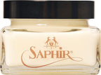 Saphir Medaille d'Or Pommadier Cream 75ml – Natural Cream Leather Shoe Polish, Leather Conditioner for Boots, Handbags