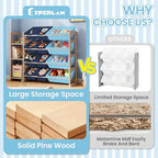 Toy Storage Organizer - Toy Organizers and Storage with Bookshelf, Toy Storage Shelf with 3 Shelves and 12 Storage Bins, Kids