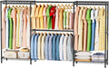 SINGAYE Clothes Rack Portable Closet Coat Wardrobe Heavy Duty Clothing Racks System Organizers and Storage for Hanging Clothe