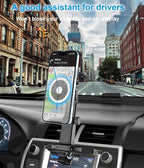 Car CD Slot Phone Mount Magnetic, Car CD Player Phone Holder Mag-Safe with Telescopic Arm [Upgraded Powerful Magnet] for iPhone 15/14/ 13 Series, MagSafe Case & Other Android Phones