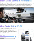 VIOFO A229 Pro 3 Channel 4K HDR Dash Cam, Dual STARVIS 2 Sensors IMX678 & IMX675, 4K+2K+1080P Front Inside and Rear Triple Ca