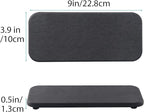 NiuYichee 2 Pcs Water Absorbing Stone Trays, Kitchen/Bathroom Sink Soap Dish, Diatomite Tray Used for Hand Soap & Cosmetic Bo