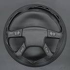 MEWANT Steering Wheel Cover for Chevy Silverado 1500/2500 / 3500 2003-2006 / Silverado 1500 2500HD 3500 Classic/Trailblazer Hand-Stitched Microfiber Leather Steering Wheel Wrap