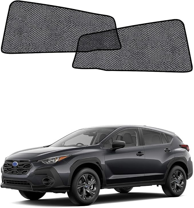 Car Window Shades for Subaru Crosstrek(2024-2026), 2-Pack Rear Window Sun Shades for Baby – Breathable Mesh, UV & Heat Blocker, Privacy Protection for Camping, Travel, Sleep & Nursing