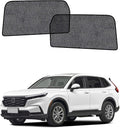 Car Window Shades for Honda CRV(2023-2026), 2-Pack Rear Window Sun Shades for Baby – Breathable Mesh, UV & Heat Blocker, Privacy Protection for Camping, Travel, Sleep & Nursing