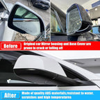 Jaronx Compatible with Tesla Model 3 Mirror Bottom Cover & Housing Frame 2017-2025, Right Passenger Side Rearview Mirror Cover Bracket Lower Base & Frame Housing Replacement for Tesla Model 3