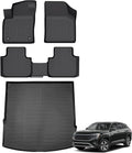 Floor Mats for Volkswagen VW Atlas Cross Sport 2020-2025 (5 Passenger), TPE Waterproof Non-Slip All Weather Protection Custom (Floor Mats & Cargo Liner)