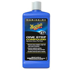 Meguiar’s Marine/RV One Step Compound, M6732, Removes Oxidation, Stains, Scratches, and Water Spots, Restores Color and Shine to Fiberglass Gel Coat Finishes, Christmas Gift Ideas for Car Dads, 32 Oz