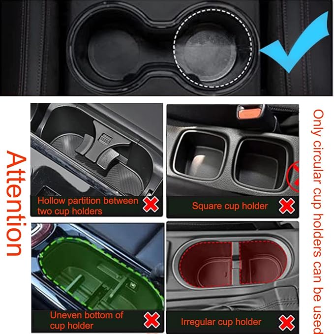 4-in-1 Car Cup Holder Expander Tray,Detachable Car Food Tray Retractable with Dual Cup Holder, Phone Holder, 360°Rotation Adjustable Base, Road Trip Essentials Car Accessories (A01)