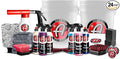 Adam's Essential Car Wash Kit (24-Item) - Auto Detailing Car Care Cleaning Kit with Foam Gun & Bucket Car & Truck Lovers, Dad