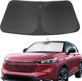 Front Windshield Sun Shade Foldable Car Front Window Sun Shade Windshield Shade Custom Fit for 2023-2025 2026 Honda HR-V Block UV Rays Heat Keep Car Cooler