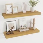 Dreamland 30 Inches Floating Shelves for Wall, 8 Inch Deep Floating Shelves Set of 2, Large Display & Storage Shelf, Wall She