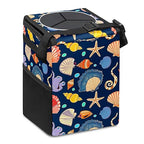 Car Trash Can – Multi-Purpose, Lightweight and Portable with Durable Water-Resistant Coating, No Installation Required, Practical and Ample Capacity, Variety of Colors.Conch Shell