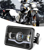 4x6 LED Headlight Kit for Suzuki DR-650 | for Suzuki DRZ400 with Mounting Bracket Hardware Headlight High Brightness Three Mo