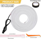 HOLDCY Car LED Strip Lights - Trunk Cargo Ambient Lighting, Warm Yellow 3500K, 118.11 inches Flexible Cuttable LED Light Strip, Easy Install, Waterproof, Universal Fit for Car Trunks, SUVs, and Vans