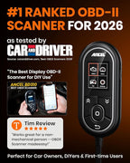 ANCEL BD310 OBD2 Scanner & Engine Code Reader - Advanced Battery Test, Trip Analysis, Performance Test, Bluetooth Diagnostic