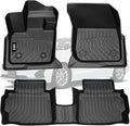 VIWIK Floor Mats Compatible for 2017-2020 Fusion/2017-2020 MKZ, Car Mats All Weather Protection Custom Full Set Floor Liners Include 1st and 2nd Row Front & Rear, Automotive Floor Mats TPE Blac