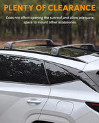 Snailfly Upgraded Cross Bars Fit for Volvo XC60 2018-2026 Lockable Roof Rack Crossbars Cargo Accessories