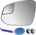 EAP Driver Side Mirror Glass Compatible with Toyota RAV4 2013-2025, 4runner 2014-2024, Tacoma 2016-2026, Heated 879610R210 8796142D10 8796142D20 879610R220 8790704010 87907AK010 TO1324174 TO1324175