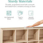Best Choice Products 8-Cube Storage Organizer, 11in Shelf Opening, Bookcase, Display Shelf, Customizable w/ 3 Removable Back 