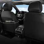 Coverado Car Seat Covers Full Set, Leather Seat Covers, Rose Automotive Protectors 5-Seat, Luxury Universal Fit Seat Covers f