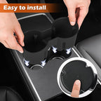 frani Center Console Cup Holder Designed for Tesla Model 3 2021-2023 Model Y 2021-2025,Tesla Interior Center Console Accessor