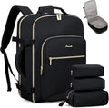 LOVEVOOK Travel Backpack for Women & Men 50L,Airline Approved Carry On Backpack Travel Essentials,TSA Carry on Luggage,Waterp