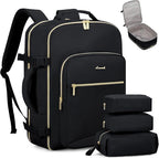 LOVEVOOK Travel Backpack for Women & Men 50L,Airline Approved Carry On Backpack Travel Essentials,TSA Carry on Luggage,Waterp