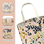 Car Trash Can, Cute Car Trash Bag, Hanging Car Organizer and Storage Bag, Trash Bin for Car Accessories, Vehicle, Travelling, Camping Colorful Leopard