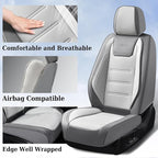 Coverado Car Seat Covers, Front Covers for Cars, Car Seat Cover Front Seats, Automotive Seat Cover, Waterproof, Leather Car S