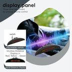 Parking Sensor Kit Backup Sensor Kit Reverse Sensor for Car 18 Color Options for Probes Adjustable Alarm Volume Professional 