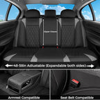 FLORICH Seat Covers, Car Seat Covers Full Set, Waterproof Leather Car Seat Protector, Front and Rear Seat Covers for Cars, Au