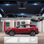 KMF 8pcs Thicken Full Window Sun Shades for Nissan Rogue Sport 2017-2024 Accessories, Custom Fit Windshield Sunshade Car Window Covers for Side Rear, UV Block and Blackout Privacy for Camping Outdoor