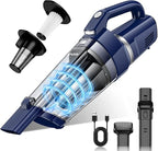 AHNR Handheld Vacuum Cordless, 16000PA Powerful Suction Hand Held Vacuum Dust Busters Cordless Rechargeable with LED Light & 