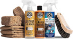 Chemical Guys Complete Leather Cleaner and Conditioner Detailing Kit with Total Interior, for Cars, Home, Office, and More (W