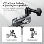 TELESIN Magnetic Mount Magnet Metal Mounts for Action Camera, 360 Quick Car Holder Attachment for GoPro Max hero 13 12 11 10 9 Insta360 X5 X4 DJI Action 6 5 Pro 4 Osmo nano Pocket 3 Mounting Accessory