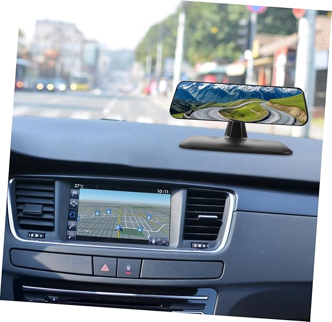 Rear View Mirror Dash Cam Mount Sturdy Camera Holder for Secure Installation Plastic Design Compatible Various Car Models Performance for Clear