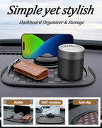 Multifunction Anti Slip Phone Mat for Car Multi Functional Dashboard Antislip Holder 360 Rotating Universal Dash Multifunctio