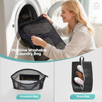 Veken 9/11 Set Compression Packing Cubes for Travel Essentials,Compressible Expandable Large Luggage Suitcase Organizer Bags 