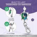 Women’s Bag Charm Key Finder, Car Keychain Hook, Cute Purse Organizer & Tote Bag Accessories, Gifts for Mom - Original
