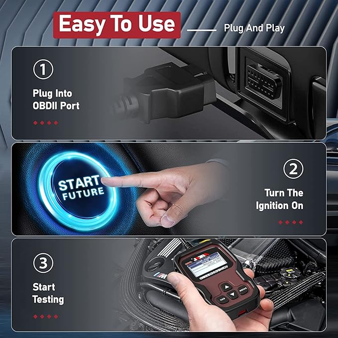 ANCEL JP700 JOBD OBD2 Japanese Car Scanner, JDM Automotive Code Reader Check Engine Light OBDII Diagnostic Scan Tool Fits for