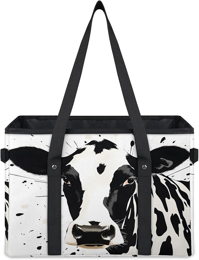 Reusable Grocery Bag Foldable Shopping Tote Bag with Handles Reusable Shopping Bags Large Kitchen Grocery Bags