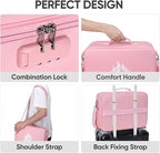 BALEINE Fireproof Document Box with Lock, Portable Fireproof Document Bag Waterproof Fire Proof File Boxes for Documents, Fil